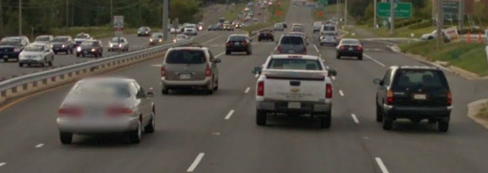 2000 Feet VDOT Roadway widening